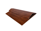 Планка стартово-финишная Экобрус Grand Line 0,45 Print-Double Premium Cherry Wood Fresh (2м) Центр Кровли