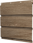 Софит металлический Классик в02 Grand Line полная перфорация 0,45 Принт Элит с пленкой Беленый дуб TwinColor Центр Кровли