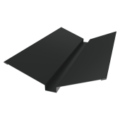Планка ендовы верхней 115х30х115 0,45 Drap RAL 7016 антрацитово-серый (2м) Центр Кровли