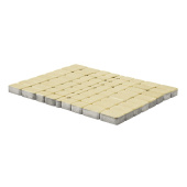 Плитка тротуарная Классико Песочный h60 57х115 115х115 172х115 Центр Кровли