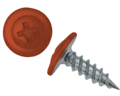 Саморез ПШ 4,2х16 (1000шт) шлиц PH2 RAL 2010 Центр Кровли