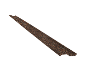 Комплект Планка защиты для композитной черепицы Grand Line брауни (1,25м) (10 штук) Центр Кровли