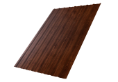 Профнастил С10A 0,45 Print Premium с пленкой Cherry Wood Fresh TwinColor Центр Кровли