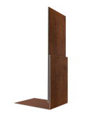 Планка приемная оконная 0,4 Print Premium Golden Wood Fresh TwinColor (2м) Центр Кровли