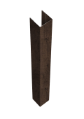 Стойка жалюзи Texas 0,45 Print-Double Premium Antique Wood (2,5м) Центр Кровли