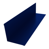 Угол внутренний 110х110 0,45 PE с пленкой RAL 5002 ультрамариново-синий (2м) Центр Кровли
