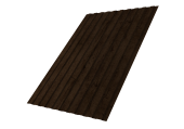 Профнастил С8B v01 Grand Line 0,45 Print Elite Antique Wood TwinColor Центр Кровли