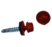 Саморез по металлу Daxmer 5,5х25 (250шт) сверло №3 RAL 3020 Центр Кровли