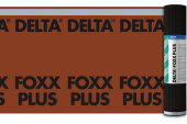 Мембрана диффузионная Delta-Foxx Plus для пологих скатов, с двумя зонами проклейки (75м2) Центр Кровли