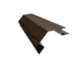 Планка угла внешнего сложного 135 градусов БХ new 0,45 Print-Double Antique Wood (2м) Центр Кровли