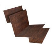 Угол внутренний сложный 90 град. 0,45 Print-Double Premium Cherry Wood Dark F (3м) Центр Кровли
