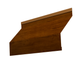 Ламель забора жалюзи Milan new 0,45 Print Premium с пленкой Golden Wood Intense FTC Центр Кровли