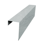 Планка торцевая фасадная фальц 65мм 0,5 Zn (2м) Центр Кровли