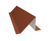 Планка снегозадержания малая Grand Line 0,5 Сатин матовый RAL 8004 терракота (2м) Центр Кровли