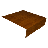 Планка околооконная простая 200х50 0,45 Print Premium Golden Wood Intense FTC (3м) Центр Кровли