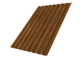 Профнастил С20B 0,45 Print Elite Golden Wood TwinColor Центр Кровли