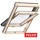 Окно мансардное VELUX GZL 1051B 66x118 (однокамерное, ручка снизу) Центр Кровли