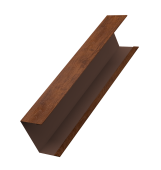 Крышка жалюзи Milan, Tokyo (для калиток, ворот) 0,45 Print Premium Golden Wood Fresh TwinColor (2,5м) Центр Кровли