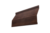 Ламель забора жалюзи Milan Slim 0,45 Print-Double Premium с пленкой Cherry Wood Fresh Центр Кровли