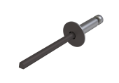Заклёпка вытяжная Daxmer 3,2х10 (1000шт) нерж/нерж RAL 8019 Центр Кровли