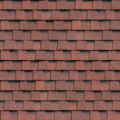 Черепица гибкая Технониколь Shinglas Ранчо красный Центр Кровли