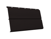 картинка ЭкоБрус new 3D 0,5 Velur X с пленкой RAL 9005 черный Центр Кровли ЭкоБрус new 3D 0,5 Velur X с пленкой RAL 9005 черный Центр Кровли