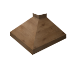 Угол отлива внешний 200 0,45 Print Premium с пленкой Pine Wood Fresh Центр Кровли