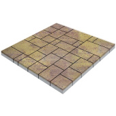 Плитка тротуарная SteinRus Инсбрук Альпен высота 60мм ColorMix тахель Центр Кровли