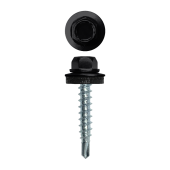 Саморез кровельный 4,8х29 (250шт) сверло №1 RAL 9005 Центр Кровли