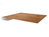 Планка завершающая 0,45 Print Premium Pine Wood Fresh (2м) Центр Кровли