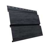 Квадро брус 3D 0,45 Print Premium с пленкой Grey Wood TwinColor Центр Кровли