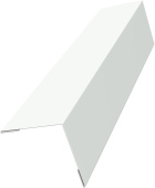 Угол внешний 30х30 Grand Line 0,7 ПЭ с пленкой RAL 9003 сигнальный белый (2м) Центр Кровли