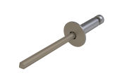 Заклёпка вытяжная Daxmer 4,8х21х14 (200шт) нерж/нерж RAL 1035 Центр Кровли