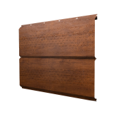 Софит ЭкоБрус new c перфорацией 0,45 Print Premium Golden Wood Fresh TwinColor Центр Кровли