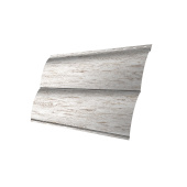 Блок-хаус new Grand Line 0,45 Print Elite с пленкой Snow Wood TwinColor Центр Кровли