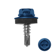 Саморез по металлу Daxmer 5,5х19 (250шт) сверло №3 RAL 5017 Центр Кровли