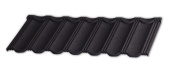 Лист композитной черепицы Gerard Heritage deep black Центр Кровли