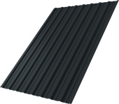 Профнастил С10A Grand Line 0,5 Velur RAL 7016 антрацитово-серый Центр Кровли