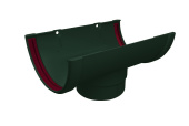 Воронка Классика 120 ПВХ Grand Line зелёный (RAL 6005) Центр Кровли