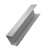 Крышка жалюзи Milan, Tokyo (для калиток, ворот) 0,45 Print Elite Snow Wood TwinColor (3м) Центр Кровли