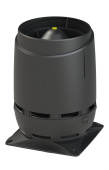 Выход вентиляционный Vilpe Flow 160S с основанием 300x300 черный Центр Кровли