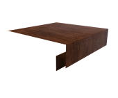 Планка околооконная сложная Экобрус Grand Line 200х50х25 0,45 Print-Double Premium Cherry Wood Fresh (3м) Центр Кровли
