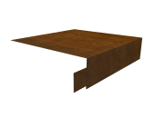 Планка околооконная сложная 200х75х18 (j-фаска) 0,45 Print-Double Premium Golden Wood Fresh (2м) Центр Кровли
