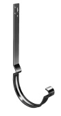 Крюк длинный полоса Grand Line 125 мм RAL 9005 черный Центр Кровли