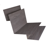 Угол внутренний сложный 90 градусов Grand Line 0,45 Принт Элит Беленый дуб TwinColor (3м) Центр Кровли