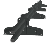 Снегозадержатель Стандарт Т4 d 40х20 RAL 7016 (3м) Центр Кровли