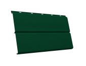 ЭкоБрус 3D 0,345 Grand Line 0,45 Drap TX с пленкой RAL 6005 зеленый мох Центр Кровли