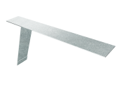 Планка карнизная фальц 130х80 0,5 Zn (3м) Центр Кровли
