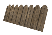Профнастил C10A фигурный 0,45 Print Elite Nordic Wood TwinColor Центр Кровли