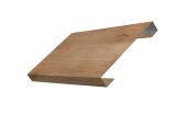 Ламель лицевая 150 забора жалюзи Texas 0,45 Print Premium с пленкой Pine Wood Fresh Центр Кровли
